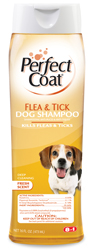 PERFECT COAT FLEA & TICK DOG SHAMPOO
