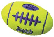 Small Air Kong Squeaker Football Dog Toy