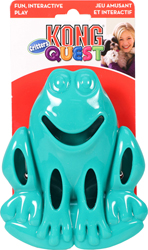 QUEST CRITTER FROG DOG TOY