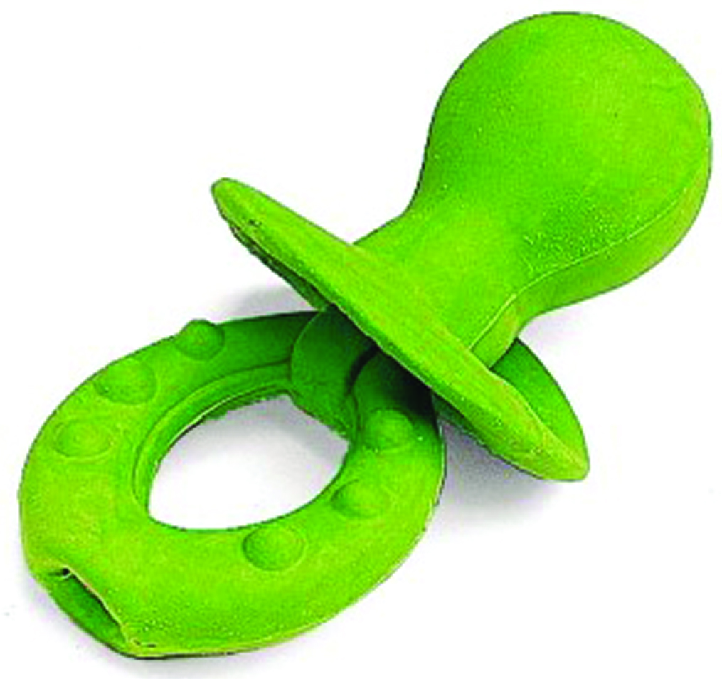 Latex Puppy Pacifier - 4 In Dog Toy