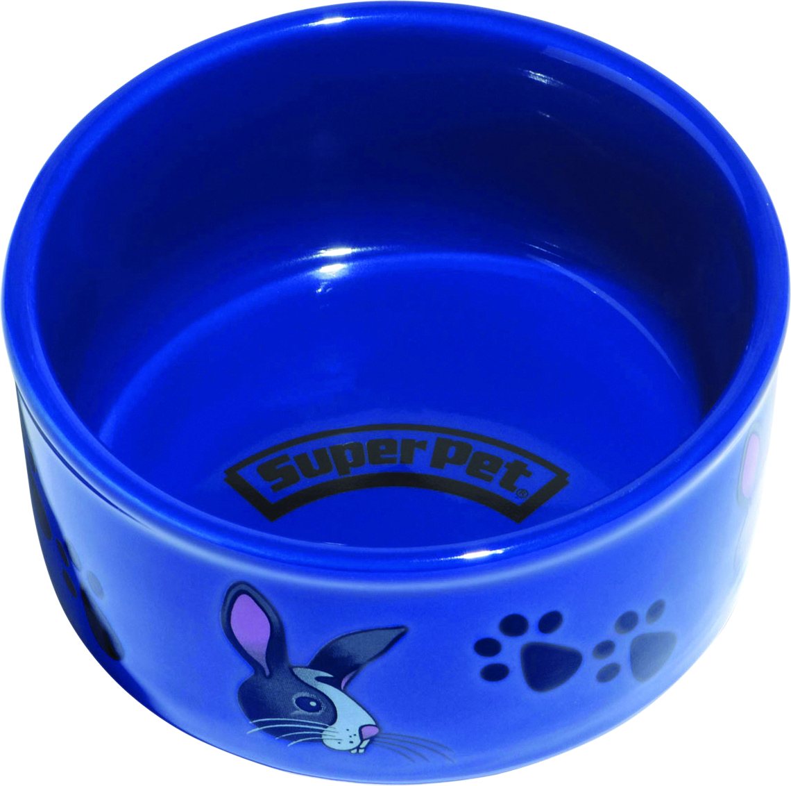 Pawprint Petware Rabbit Dish