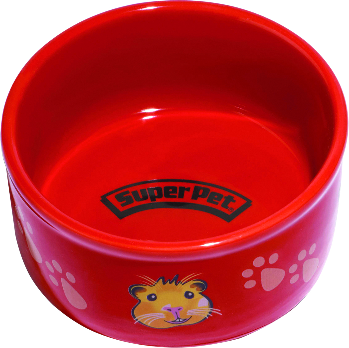 Paw-Print Petware Guinea Pig Dish