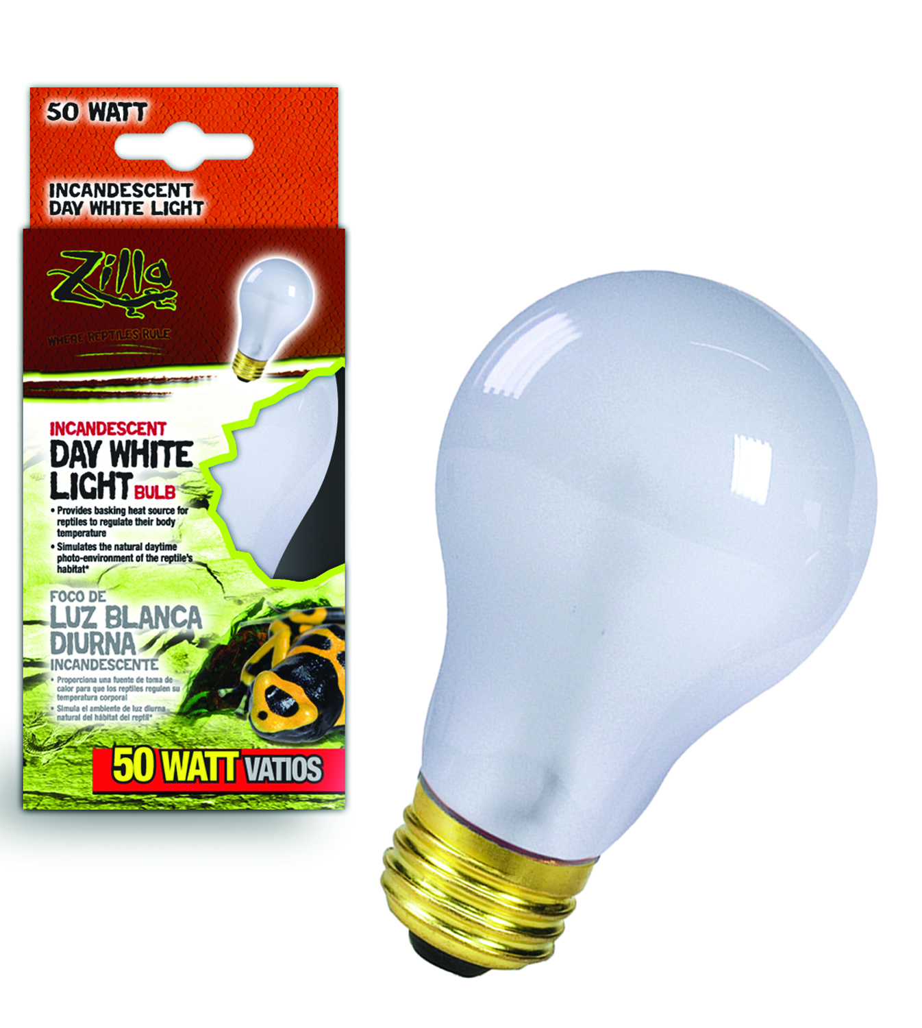 DAY WHITE LIGHT INCANDESCENT BULB