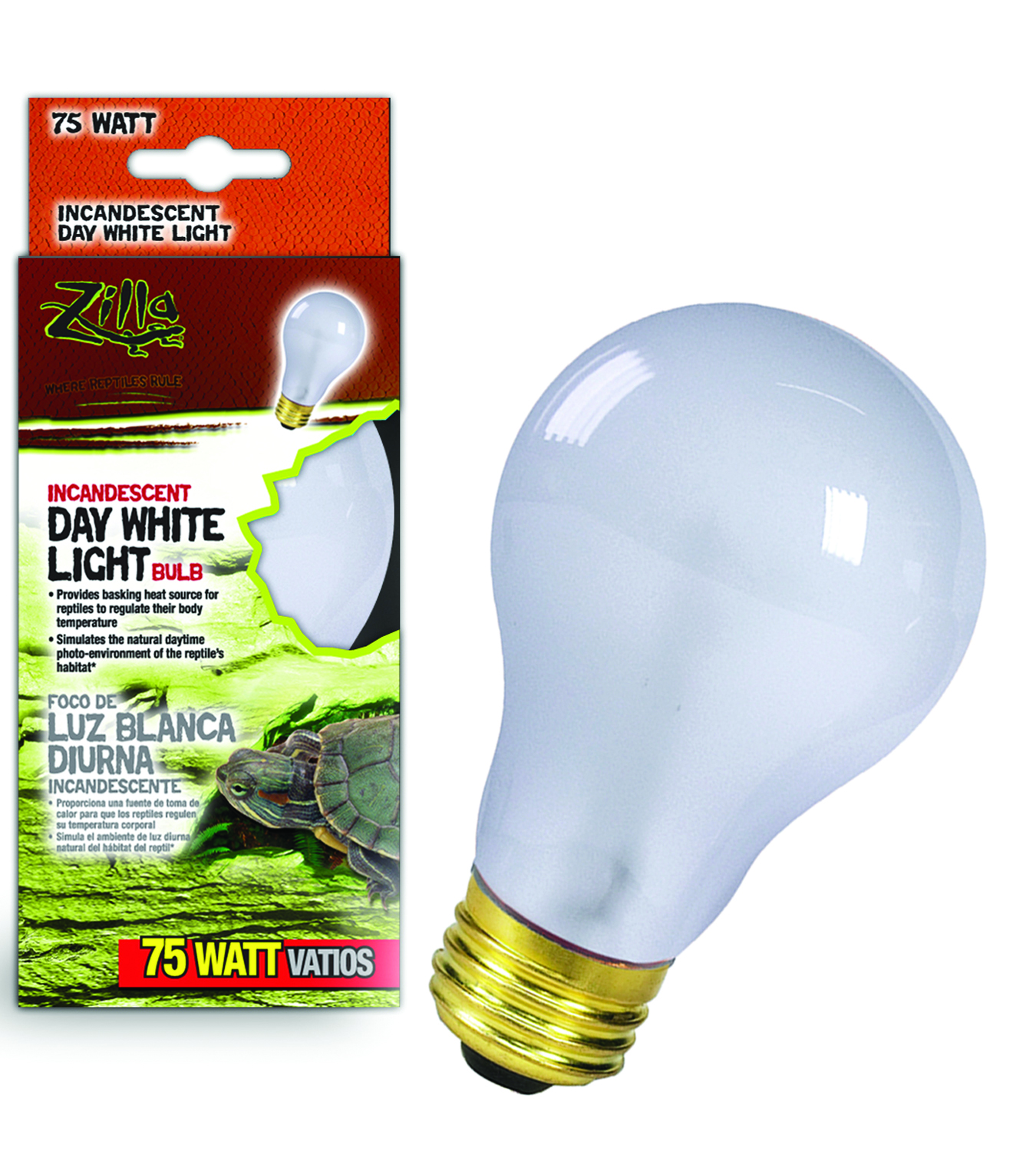 DAY WHITE LIGHT INCANDESCENT BULB