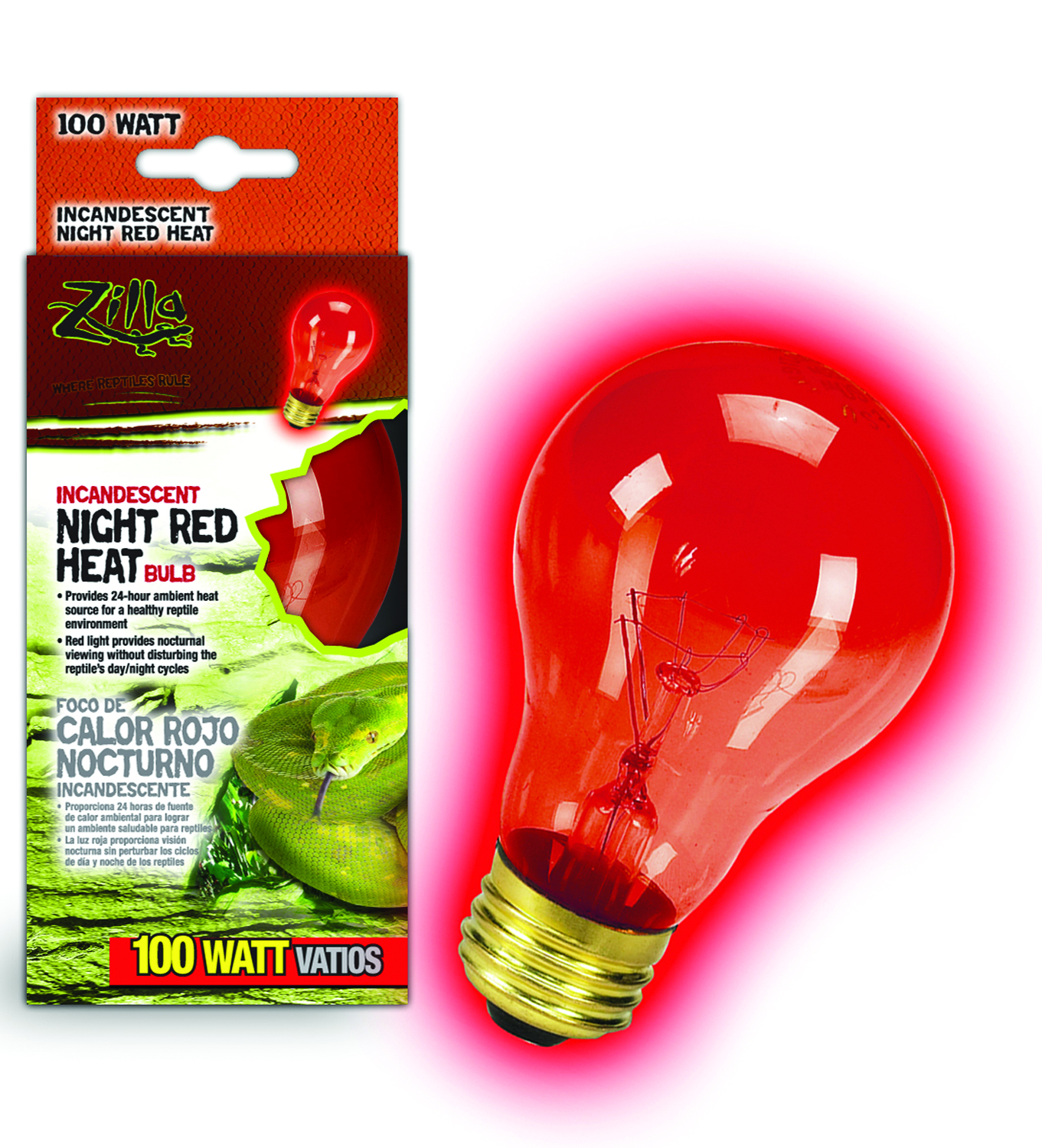 NIGHT RED INCANDESCENT BULB
