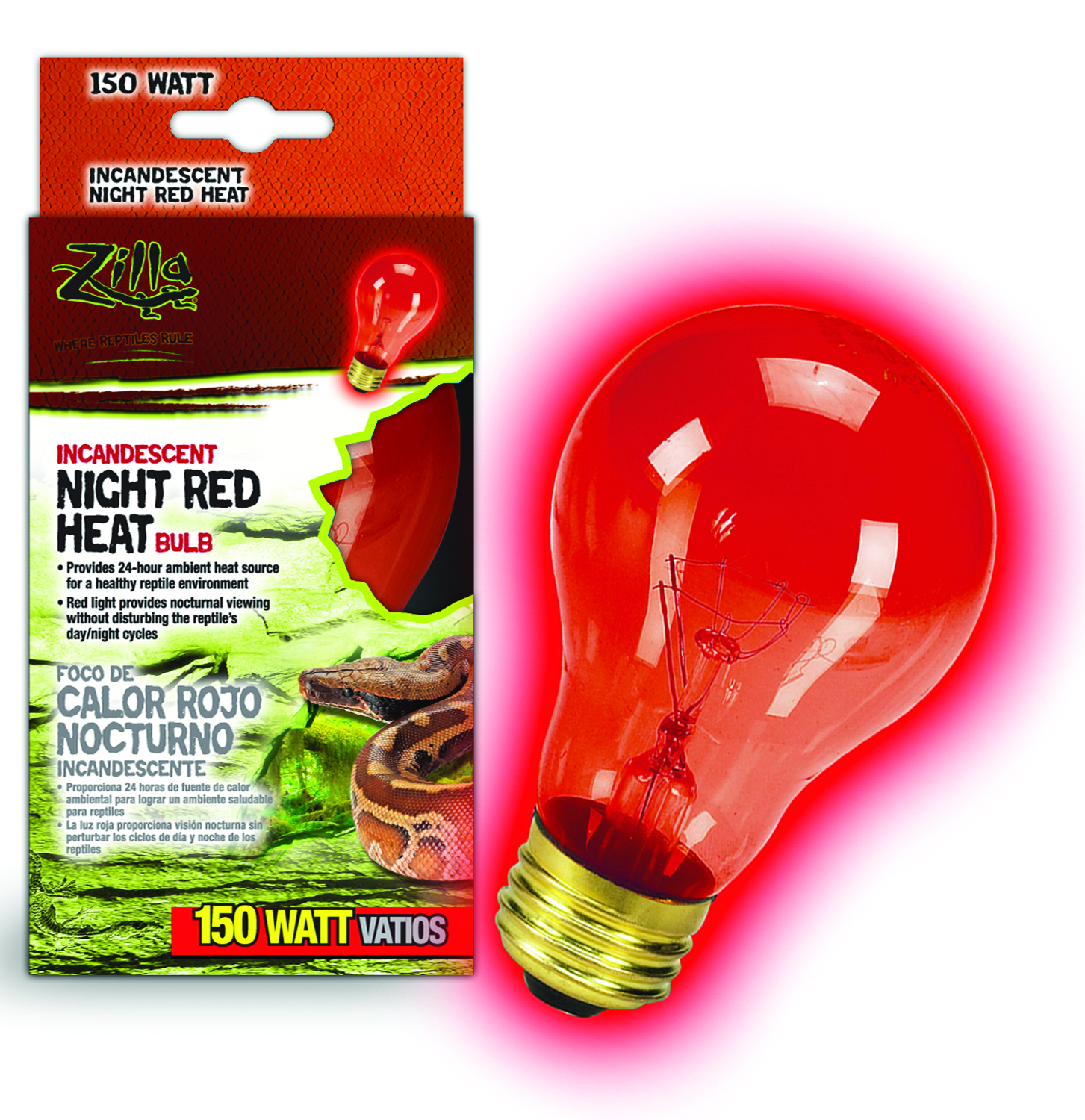 NIGHT RED INCANDESCENT BULB