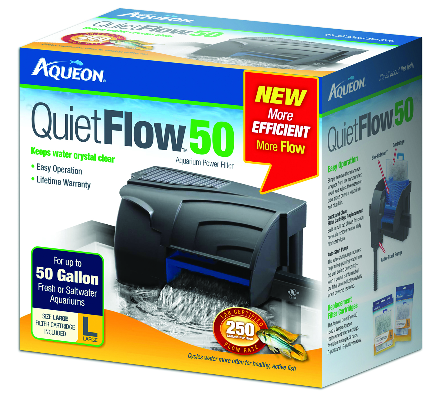 AQUEON QUIETFLOW 50 FILTER