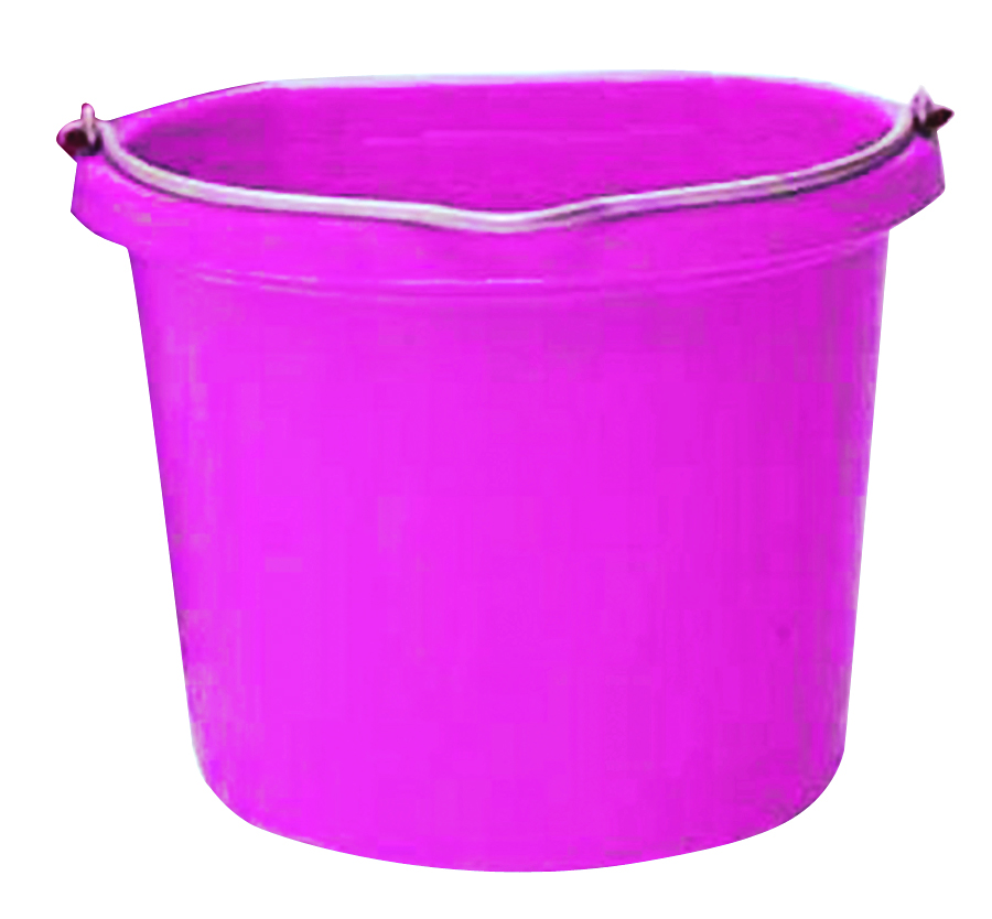 Flat Back Bucket 20qt - Hot Pink