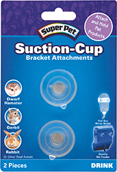 Flat-Bac' Water Bottle - Suction Cup Attachments (2/Pk)