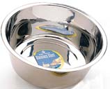 1Qt Stainless Steel Mirror Dog Dish