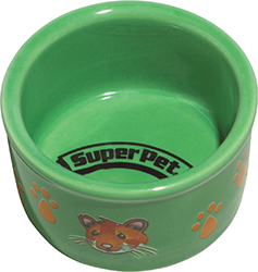 Paw-Print Petware Hamster Dish