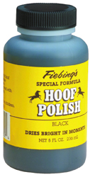 Fiebing Hoof Polish 8oz - Black