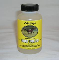 Fiebing Hoof Polish 8oz - Clear