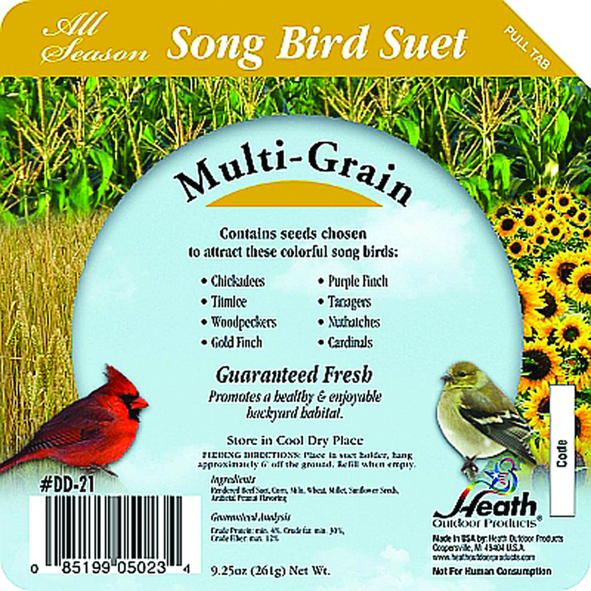 Suet Songbird Multigrain Cake