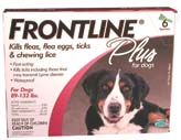 FRONTLINE PLUS DOG