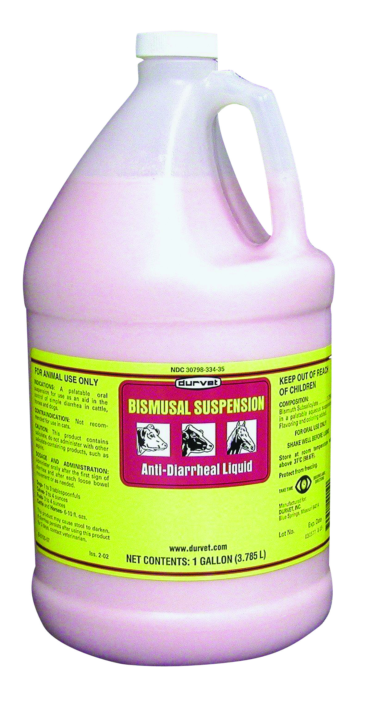 Bismusal Anti-Diarrheal 1 gal