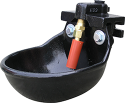 Cast Cattle Bowl Black