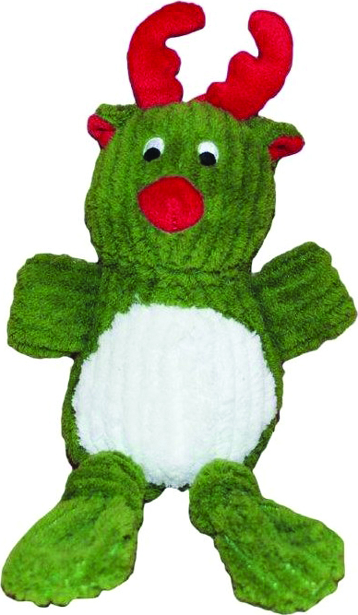 HOLIDAY CORDUROY PLUSH DOG TOY
