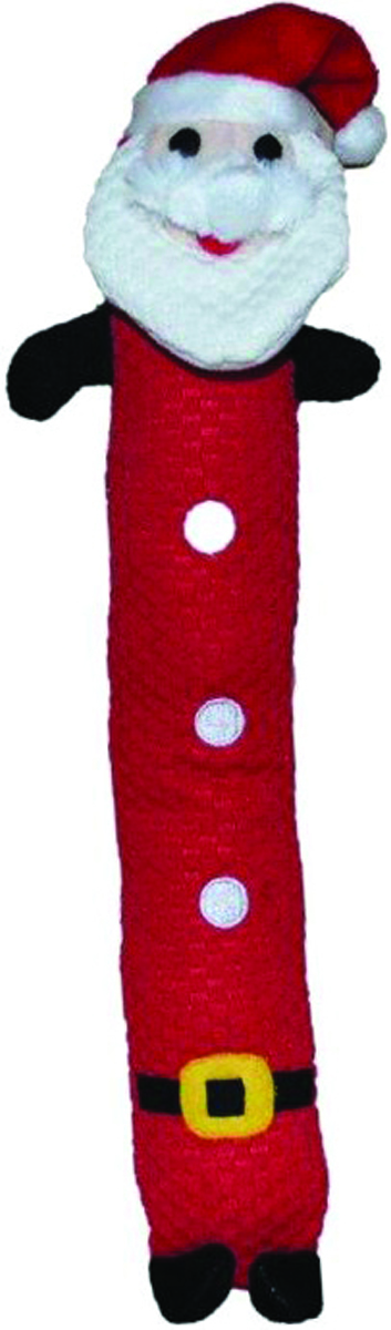 HOLIDAY TUFFPUFF PLUSH DOG TOY