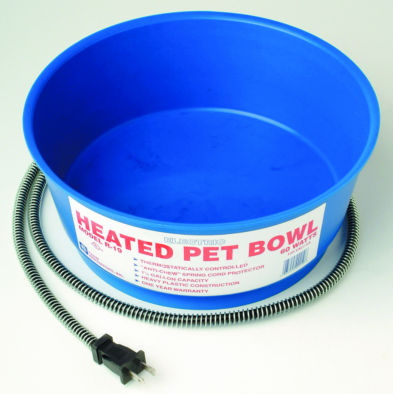 HEATED ROUND PET BOWL