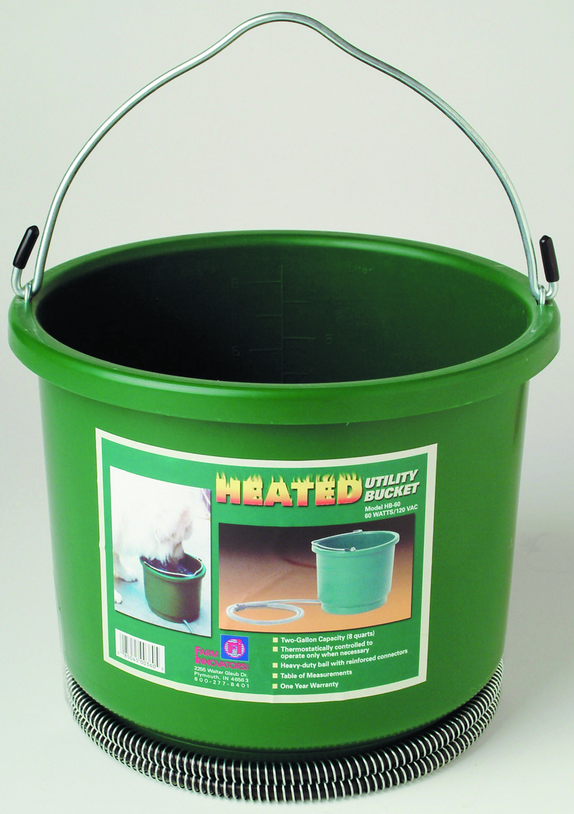 Heated Utility Bucket 2 gal