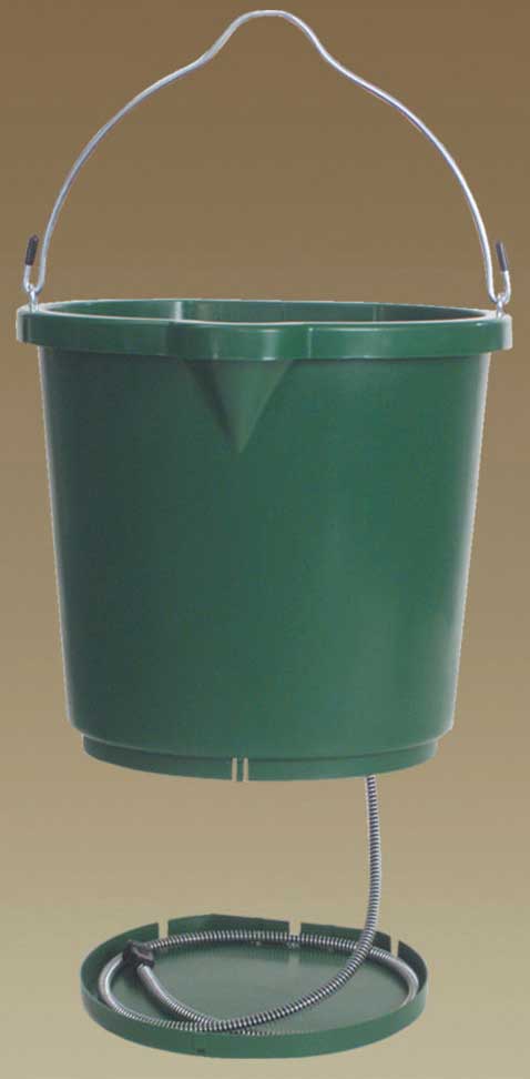 Heated Flatback Bucket 5 gal