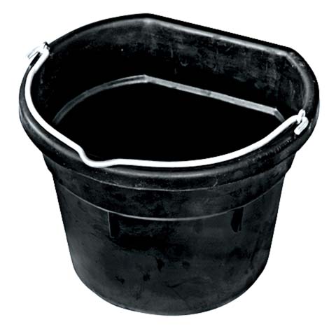 Rubber Heated Flatback Bucket 150 w