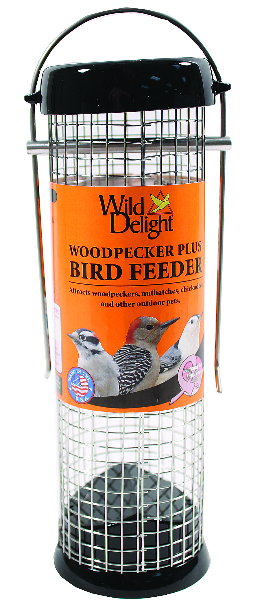 WILD DELIGHT WOODPECKER PLUS BIRD FEEDER