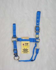 Nylon Adjustable Chin Halter - Blue - Large