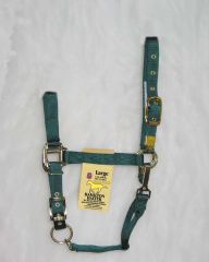 Nylon Adjustable Chin Halter - Hunter Green - Large