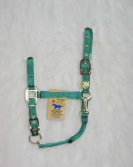 Nylon Adjustable Chin Halter - Green - Average