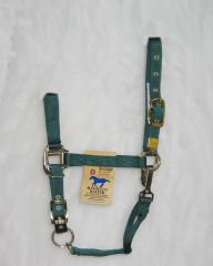 Nylon Adjustable Chin Halter - Hunter Green - Average