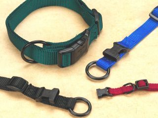 3/8" Fits All Adjustable Nylon Collar - Red  7-12