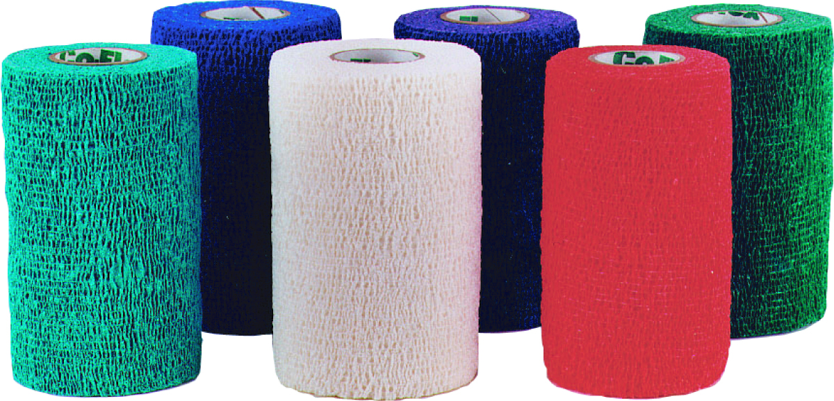 Co-Flex 4" x 5 yd Rainbow Pack