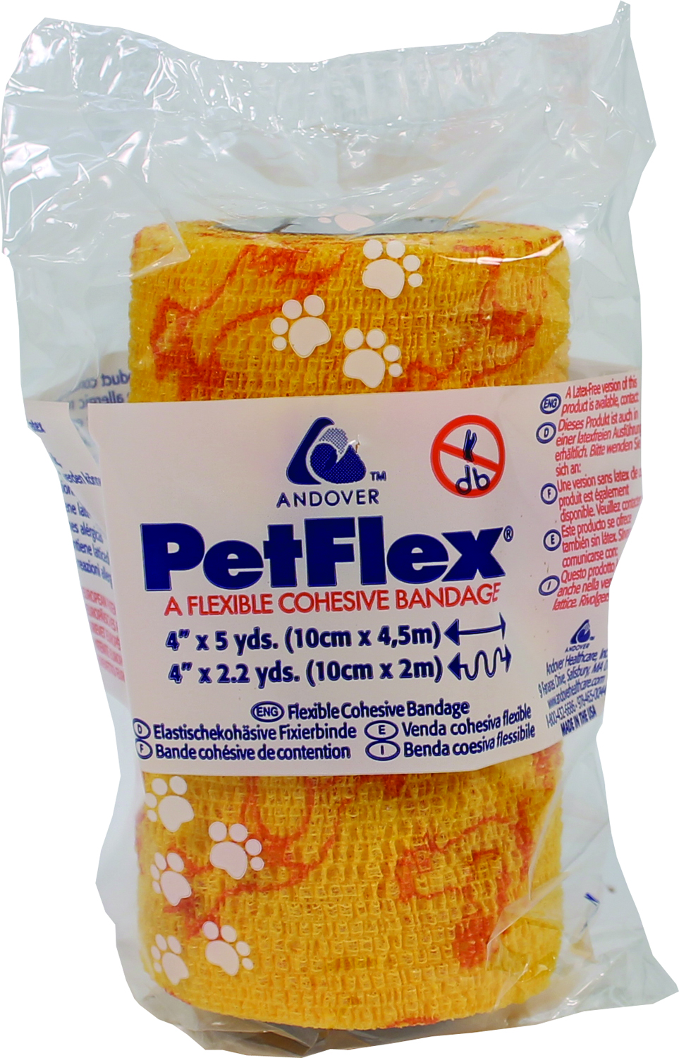 PETFLEX FLEXIBLE COHESIVE BANDAGE FARM PRINT