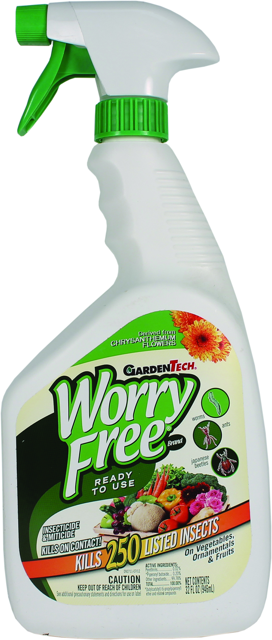 GARDENTECH WORRY FREE READY TO USE INSECTICIDE