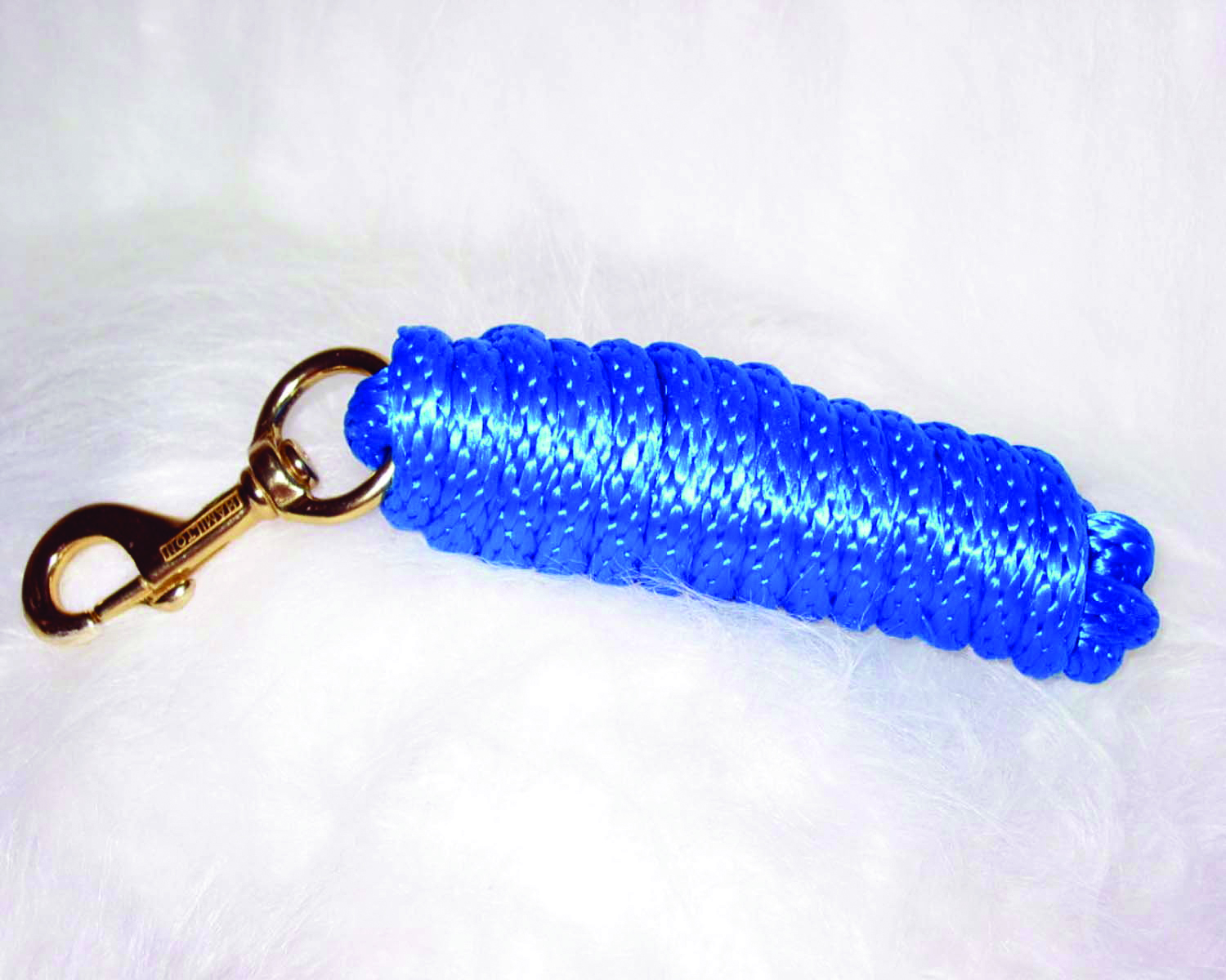 Rope Lead W/bolt 10ft - Blue