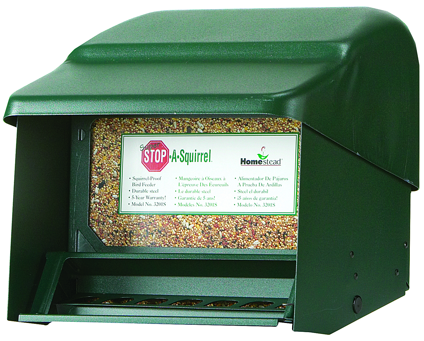 STOP A SQUIRREL BIRD FEEDER
