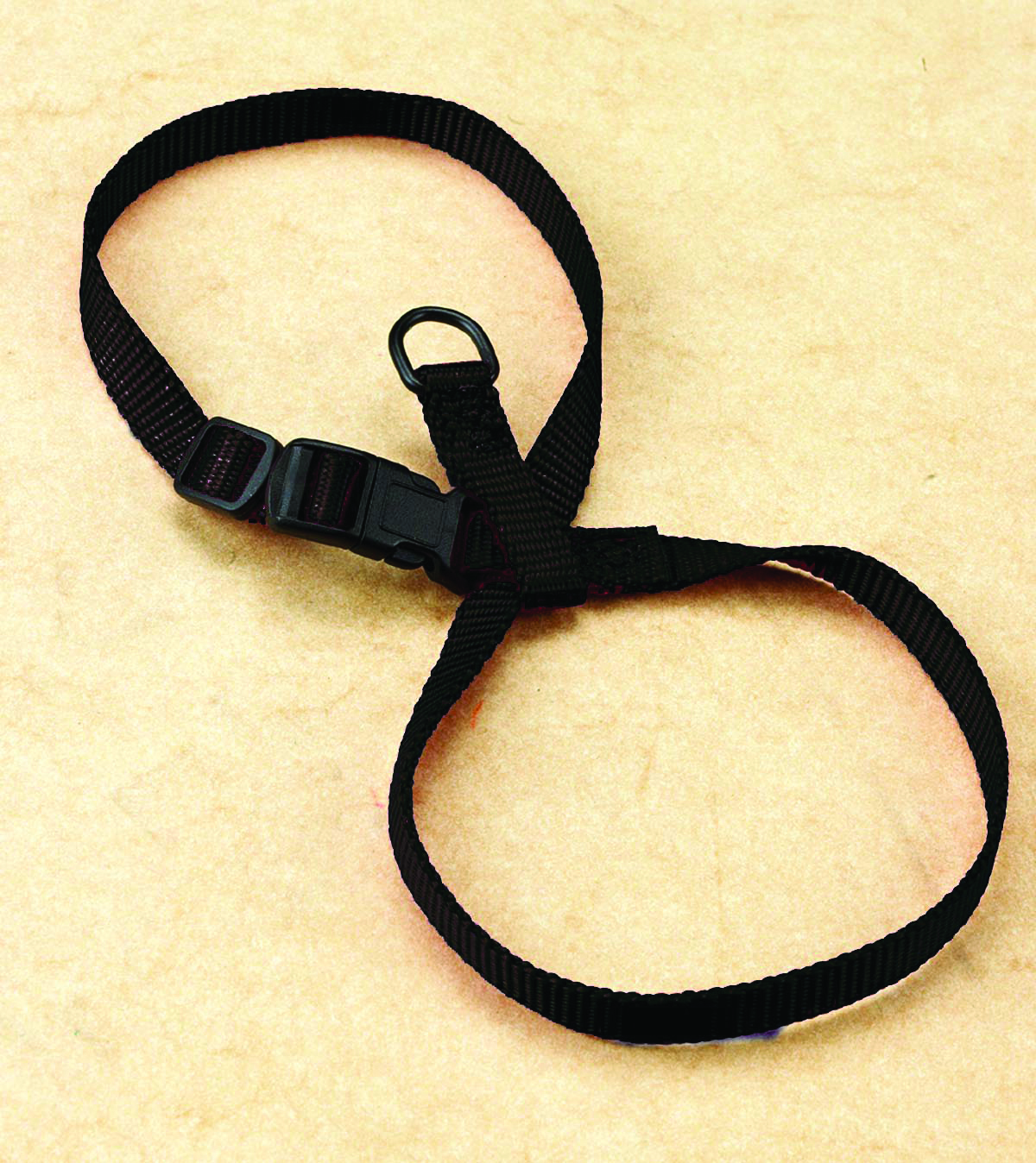 Adjustable Figure-8 Harness - Black - Small