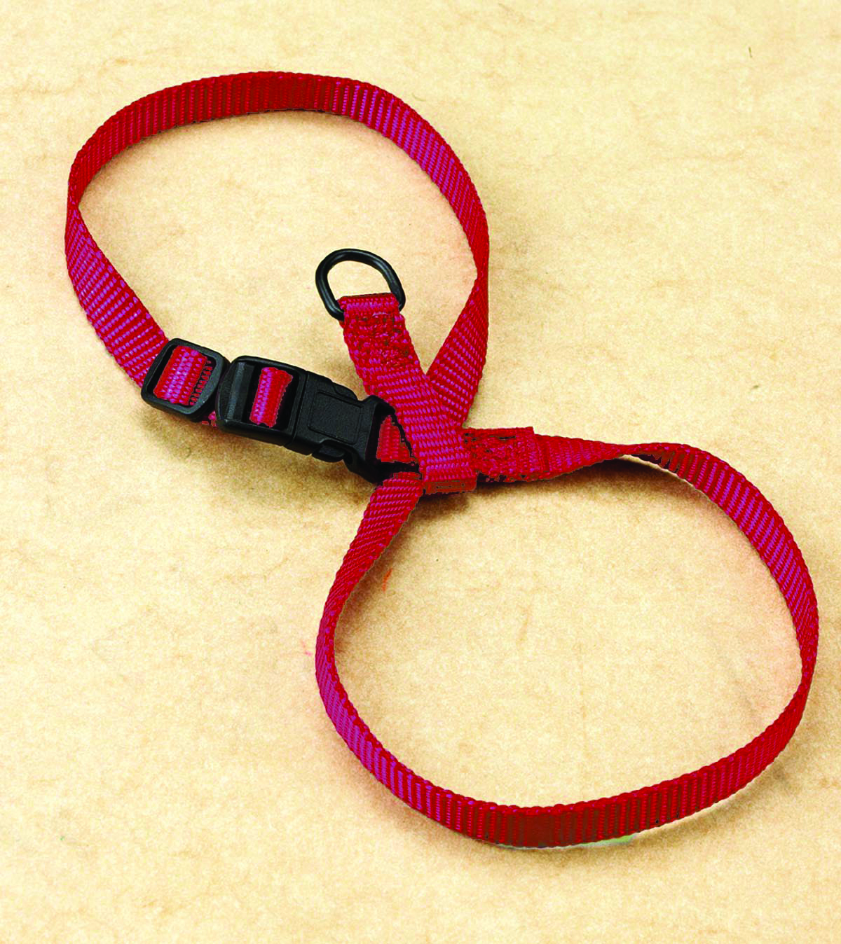 Adjustable Figure-8 Harness - Red - Large
