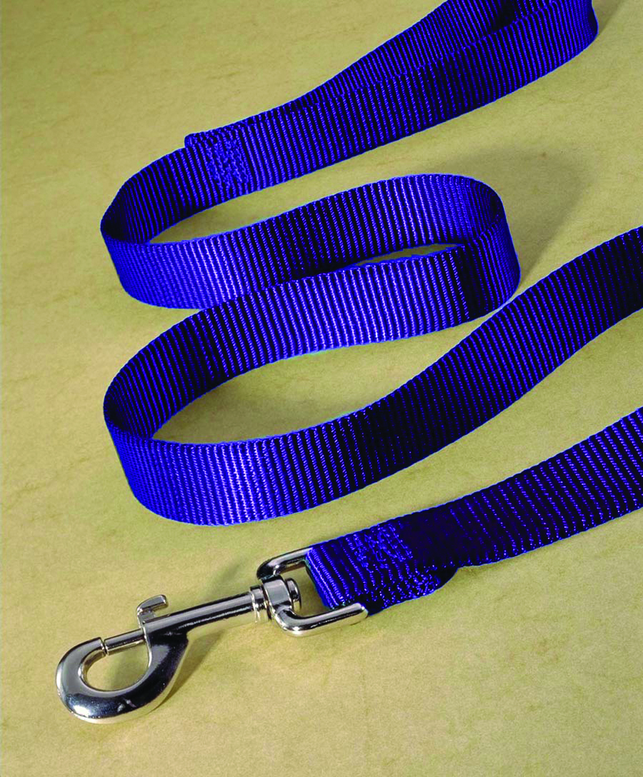 3/4" Nylon Lead Strap - Hot Purple