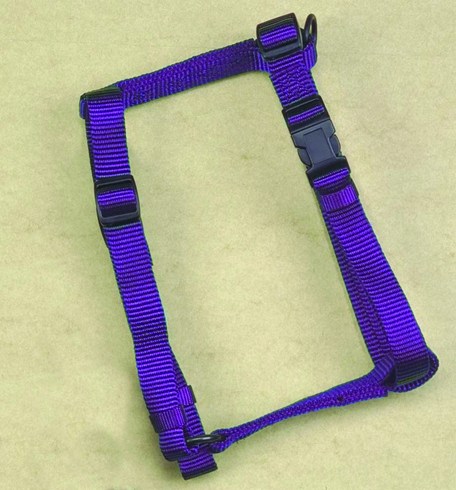 Adjustable Dog Harness - Hot Purple - Medium