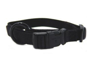 5/8" Fits All Adjustable Nylon Collar - Black 12-18