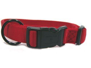 Fits All Adjustable Nylon Collar - Red 18-26