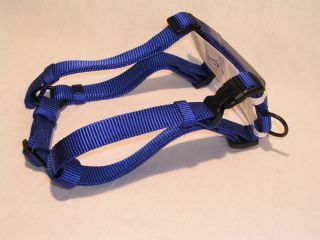 Adjustable Dog Harness - Blue - Large