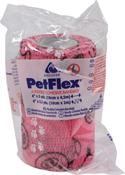 PETFLEX FLEXIBLE COHESIVE BANDAGE FARM PRINT