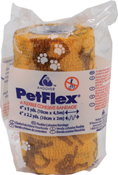 PETFLEX FLEXIBLE COHESIVE BANDAGE FARM PRINT