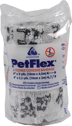 PETFLEX FLEXIBLE COHESIVE BANDAGE FARM PRINT