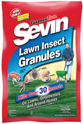 SEVIN 2% LAWN INSECT GRANULES