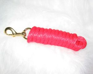 Rope Lead W/bolt 10ft - Red